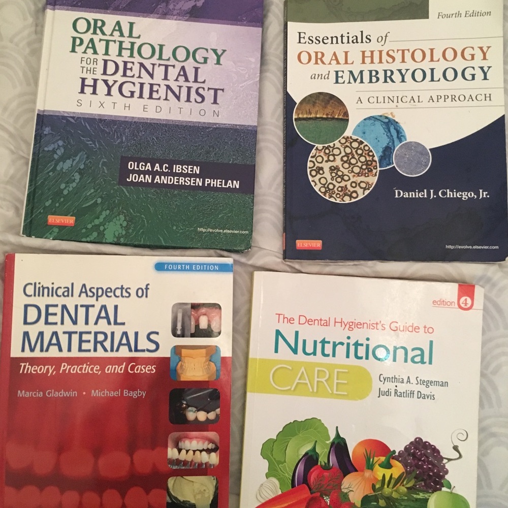 Dental hygiene study books